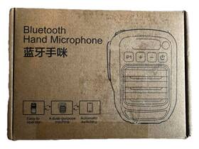 Anysecu Hb980-k Bluetooth Hand Microphone Wireless Speaker Mic Ptt For Two Way Radio Zello