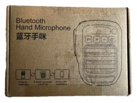 Hb980-k Anysecu Bluetooth Hand Microphone Wireless Speaker Mic Ptt For Two Way Radio Zello Hb980-k Anysecu Bluetooth Hand Microphone Wireless Speaker Mic Ptt For Two Way Radio Zello
