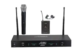 Awm6002ul Audio 2000s Audio2000s Uhf 2-channel System With One Handheld And Lavaliere