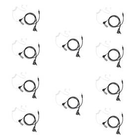Bvmag Cxt195 Walkie Talkie Earpiece With Mic Ptt 1 Pin Covert Acoustic Tube For C