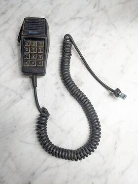 Ef Johnson 250-0751-021 External Cb Radio Microphone 2 Way Untested