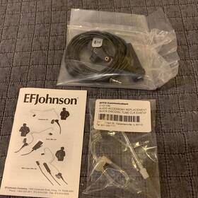 Ef Johnson 589-5100-055 2 Wire Palm Mic Kit For 5100 Series Portables P/n