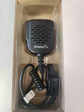 R589-3600-10018 Ef Johnson Viking Speaker Microphone 24 Inch Basic Portable Radio Walkie Mic Two Way