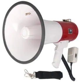 Ex Electronix Express 786025006920 Rechargeable 50 Watt Loud Megaphone With Siren Bullhorn Ex Electronix Express 786025006920 Rechargeable 50 Watt Loud Megaphone With Siren Bullhorn