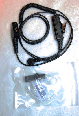 Impact Comms I5-p1w Platinum Series Earpiece/mic For Icom 2 Way Radios With I5 Connector