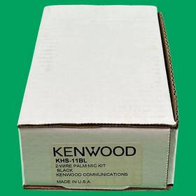 Kenwood Khs-11bl New Oem / 2 Wire Palm Microphone Kit