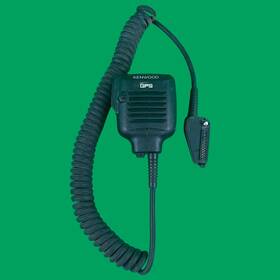 Kenwood Kmc-38 / Gps Public Safety Speaker Microphone With Coiled Cord