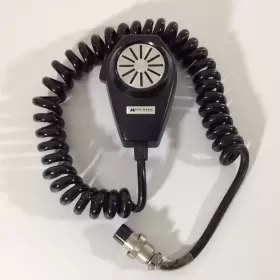 Imp-10k Midland Dynamic Mic Ohm Vintage Mobile Ham Radio 3 Pin Screw On Ex Imp-10k Midland Dynamic Mic Ohm Vintage Mobile Ham Radio 3 Pin Screw On Ex