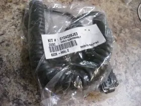 01-04026j83 Motorola Replacement Speaker Microphone Coiled Cable Lot#va147 01-04026j83 Motorola Replacement Speaker Microphone Coiled Cable Lot#va147