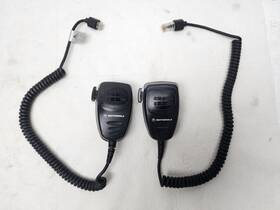 Motorola Aarmn4025b/c Lot Of 2 Mobile Microphone Cdm1250 Cdm750 Cdm1550 Oem