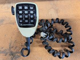 Motorola Hmn1037a Radio Touch Code Encoder Microphone For Raduis And Maxtrac