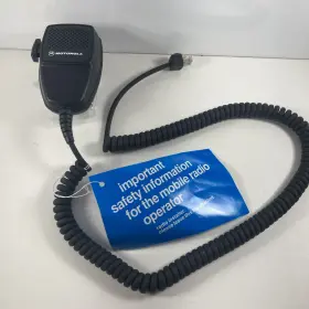 Hmn3002a Motorola New Compact Palm Microphone