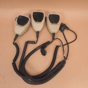 Motorola Hnm1052a Lot Of 3 Hmn1052a Microphone Mic For Spectra Astro Plus Radios