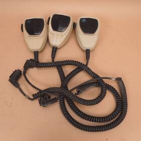 Motorola Hnm1061a Lot Of 3 Hmn1061a Microphone Mic For Spectra Astro Plus Radios