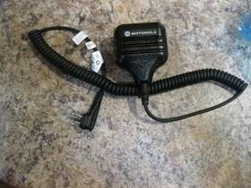 Motorola Kmc-70 Hkln40606a 2-pin Speaker Microphone New Lot#rl409
