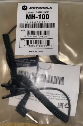 Mh-100 Motorola New Ear Piece