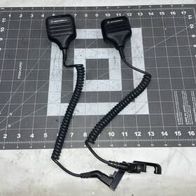 Motorola Nmn6127b Spkr Lapel Mic Microphone Vtg Lot Of 2