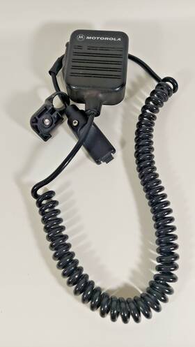 Motorola Nmn6128b Walkie Talkie Microphone For Saber / Astro