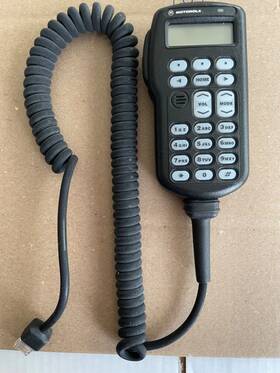 Motorola Pln7737a Astro Xtva Hhch Handled Control Head Microphone
