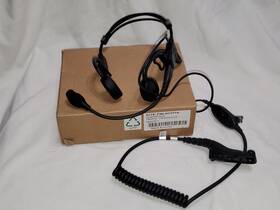 Motorola Pmln5101a Temple Transducer Headset Speaker Microphone For Apx Radios
