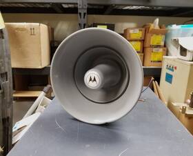 Motorola Tdn6254a Siren Speaker Round Gray