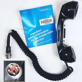 Motorola Tmn6047a Mobile Radio Handset Mic With 4-pin 91-mn4m 3/8 Inch Connector Plug