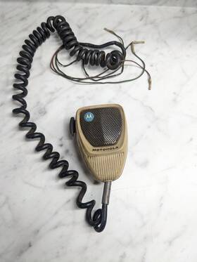 Motorola Tmn6104a Vintage Tmn 6104a Cb Radio Microphone 2 Way Untested