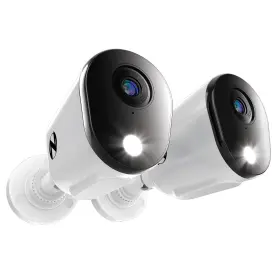 Cam-2pk-ftd4 Night Owl Sp Wired 2k Deterrence Add On Cameras With 2-way Audio - 2 Pack W
