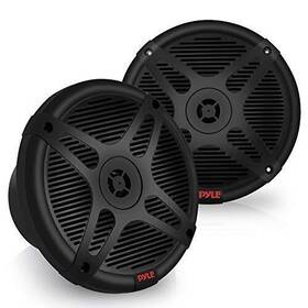 Pyle Plmrf65sb 6.5 Inch Marine 600 Watt Coaxial 2-way Speaker - Black Open Box
