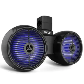 Plmrwk61bk Pyle 6.5 Inch 200w Waterproof Off-road Speakers - Led/marine Wakeboard Sound System Plmrwk61bk Pyle 6.5 Inch 200w Waterproof Off-road Speakers - Led/marine Wakeboard Sound System