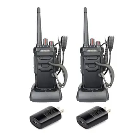 Fa9155ax2-c9034ax2-j9131ax2 Retevis Rt48 Ip67 Waterproof Walkie Talkie Heavy Duty 2 Way Radio With Earpie