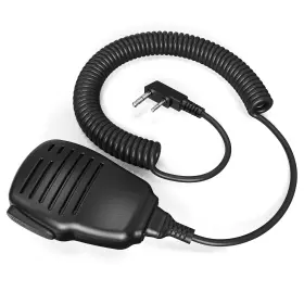 Samcom 714801712818 Walkie Talkie Speaker Mic 2 Pin K Type Handheld Two Way Radios Should