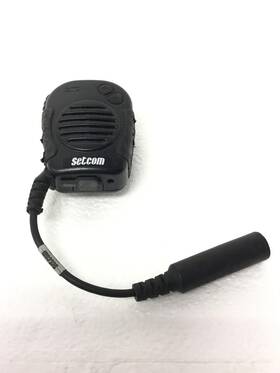 Setcom Fmc-200 Mic Speaker Microphone Used Working Free Shipping