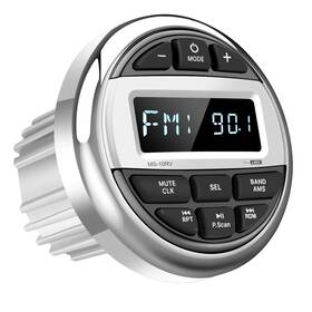 Soundkits 165-bx-ly-de-jzg-0125-a-245 Bluetooth Marine Boat Radio Receiver Waterproof Gauge Stereo System -