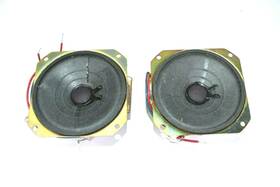Soundolier 155373 Vintage 1984 4 Inch Pa Speakers Pair With Original Box Nos