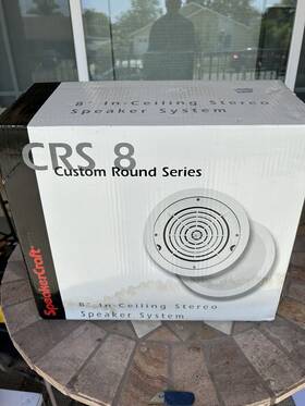 Speakercraft Asm86830 Profile Crs8 Three In Ceiling Speaker 2 Speakers