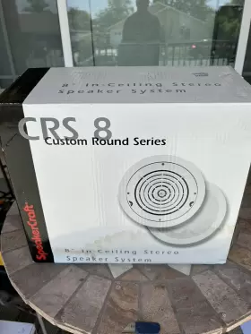 Asm86830 Speakercraft Profile Crs8 Three In Ceiling Speaker 2 Speakers Asm86830 Speakercraft Profile Crs8 Three In Ceiling Speaker 2 Speakers