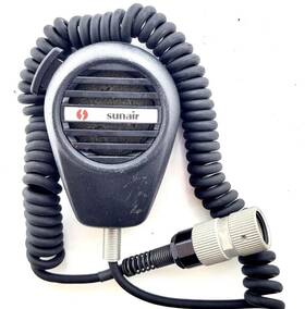 Sunair Dy602 Handheld Coiled Microphone 5 - Pin Gold