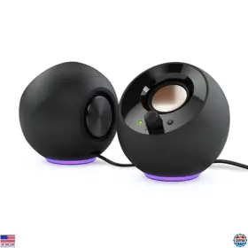 Mf1725 Visit The Creative Store Pebble Se 2.0 Usb-c Black Pc Speakers With Rgb 3.5mm Aux 4.4w Rms Mf1725 Visit The Creative Store Pebble Se 2.0 Usb-c Black Pc Speakers With Rgb 3.5mm Aux 4.4w Rms