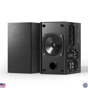 Visit The Elimavi Store Bt-04 30w X 2 Powered Bookshelf Speakers - 3.5-rca Input For Turntable Tv Pc Record