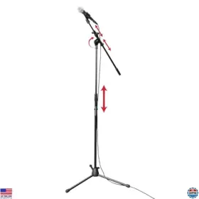 Ri-mic-520 Visit The Gator Frameworks Store Rok-it Series Tripod Mic Stand Adjustable With 31.5 Inch To 61.5