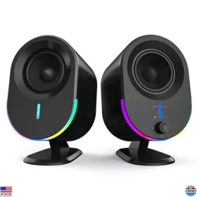 Gm03 Visit The Littoak Store Bluetooth Speakers - 2.0 Ch Gaming Sound 30w 3 Eq Modes Rgb Effects