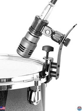 Visit The Onstage Store Dm50 Drum Rim Microphone Clamp Adjustable Durable Metal Black 1 Pack