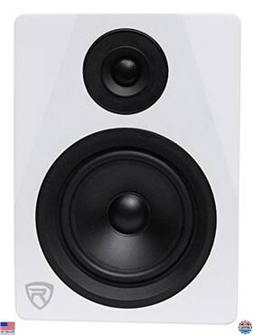 Visit The Rockville Store Dpm5w 5.25 Inch Active Studio Monitor Speaker - 150w Peak Adjustable Eq