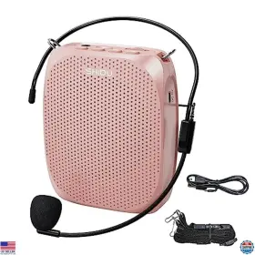 S258 Visit The Shidu Store Portable Voice Amplifier - Pa System With Headset Mic 12-hour Battery