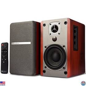 Visit The Singing Wood Store Bt27-wn Bt27 Active Powered Bluetooth Bookshelf Speakers For Studio Monitor