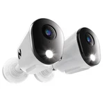 Night Owl Add On Wired 2K Deterrence Cameras - Pack White New. Price: $167.99.