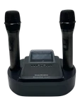 Boeska FU-677 Uhf Wireless Microphone System Dual Handheld Black Used. Price: $55.00.