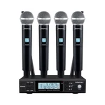 4 Channel Uhf Wireless Cordless Handheld Microphones Professional ... New. Price: $148.79.