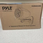 Pyle PLMRWK49BK 2X 4" Waterproof Off-road Black Speakers Open. Price: $44.99.
